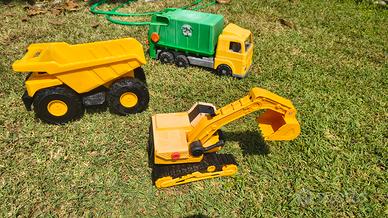 3 veicoli da costruzione giocattolo