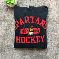 Felpa Spartans Hockey Nera come nuova