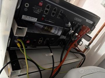 7 batterie pylontech + rack azzuro