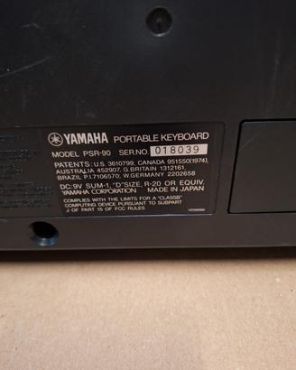 Console YAMAHA