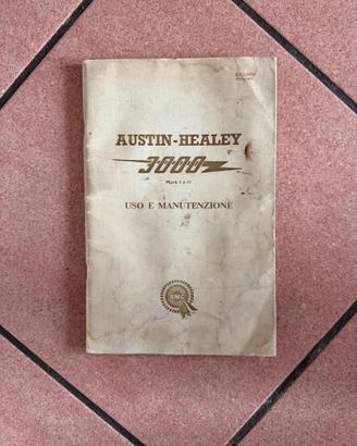 Manuale originale AUSTIN-HEALEY 3000 MK I e II