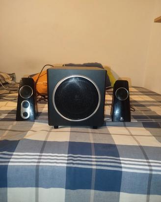 Logitech casse 2.1 con subwoofer 