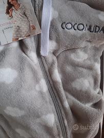 vestaglia donna in pile tg l