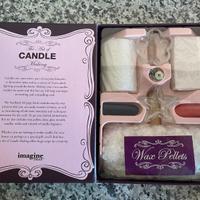 Set per creazione di candele con libro in inglese