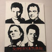 Dipinto a mano SUPERNATURAL firmato / autenticato