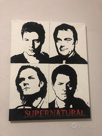 Dipinto a mano SUPERNATURAL firmato / autenticato