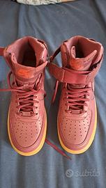 NIKE Air Force 1 Hi Night Maroon N.39 UK 5.5