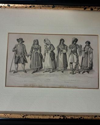 Incisione originale 1800 E. Rouargue