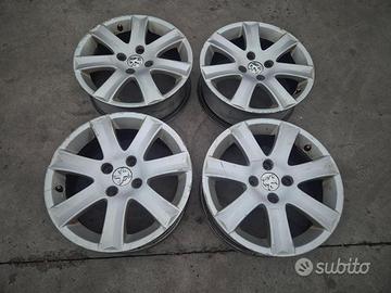 Cerchi In Lega Da 16" Per Peugeot 207 - 307