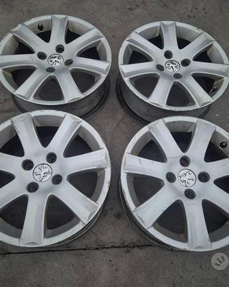 Cerchi In Lega Da 16" Per Peugeot 207 - 307