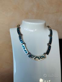 Collana Mexico 925 con turchese