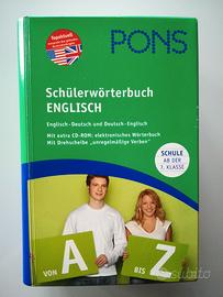 Dizionario Bilingue TEDESCO INGLESE Pons - 1700 p.