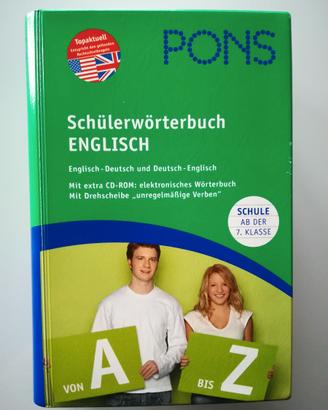 Dizionario Bilingue TEDESCO INGLESE Pons - 1700 p.