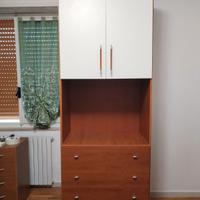 Armadio con cassettiera