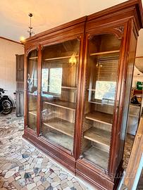 Libreria francese dell’800 in rovere