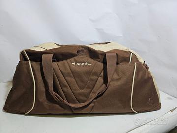 I Santi Milano Borsa da viaggio in tessuto rara