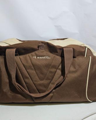I Santi Milano Borsa da viaggio in tessuto rara
