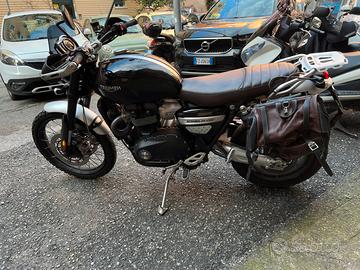 Borsa Triumph  +telaio Unit Garage scrambler 1200