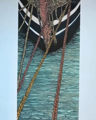 Litografia artista Miriam Salvalai