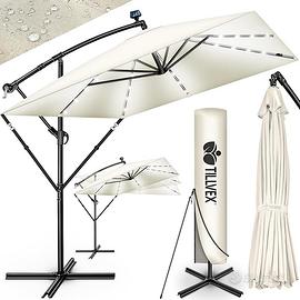 Ombrellone da giardino rettangolare