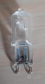 Lampadina alogena 220 V attacco G9