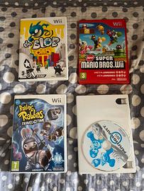 Lotto giochi console Nintendo WII