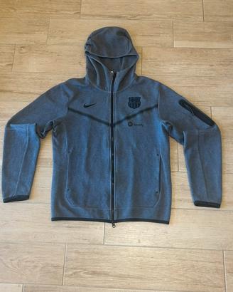 Felpa Nike Tech Fleece Barcellona Grigia NUOVA