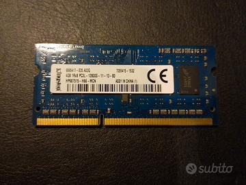 RAM 4 GB Kingston 