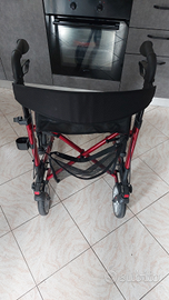 Deambulatore roller per riabilitazione/disabili