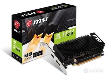 MSI GeForce GT 1030 2GHD4 LP OC – 2GB GDDR4

