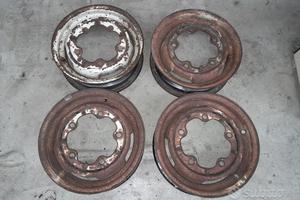 Cerchi In Ferro Da 15" Per Volkswagen Maggiolino