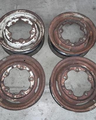 Cerchi In Ferro Da 15" Per Volkswagen Maggiolino