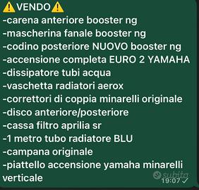 pezzi minarelli orizzontale/ verticale