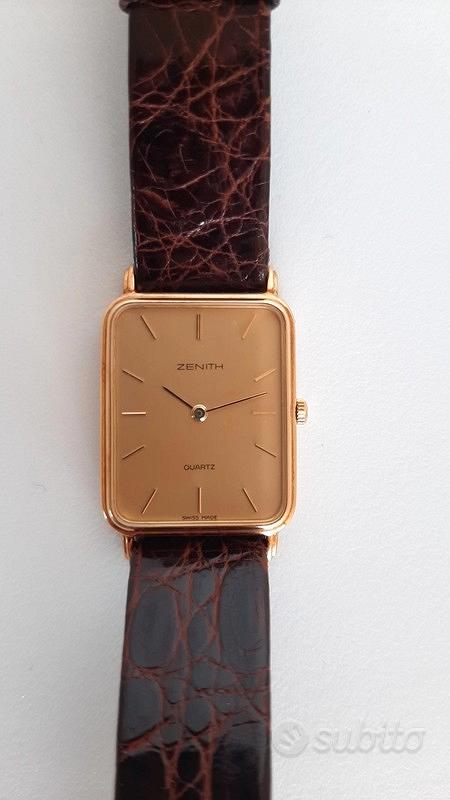 Orologio zenith hot sale oro rettangolare