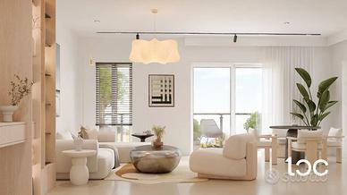 Bilocale di nuova costruzione con vista mare