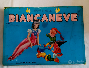 Fiabe in rilievo Biancaneve edizioni Valentina