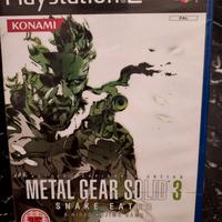 Metal Gear Soldi 3 / MGS3 PS2 NUOVO