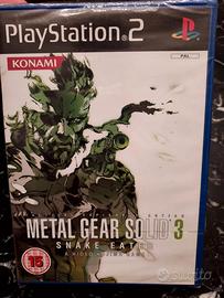 Metal Gear Soldi 3 / MGS3 PS2 NUOVO