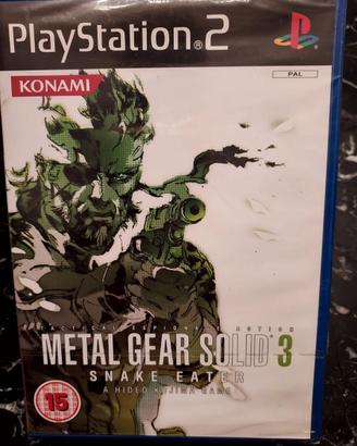 Metal Gear Soldi 3 / MGS3 PS2 NUOVO