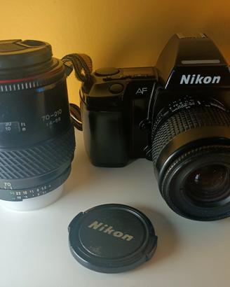 Nikon F801 + obiettivi.