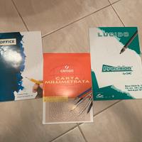 carta da lucido e millimetrata