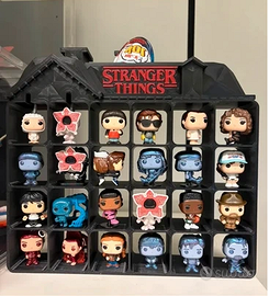 Stranger Things funko pop completa + espositore