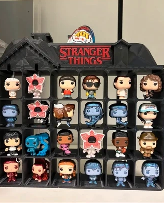 Stranger Things funko pop completa + espositore
