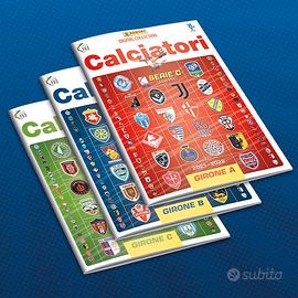 tris Album Panini Digital Serie C + set figurine