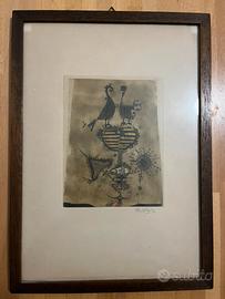 “Deux oiseaux III” di johnny Friedlaender