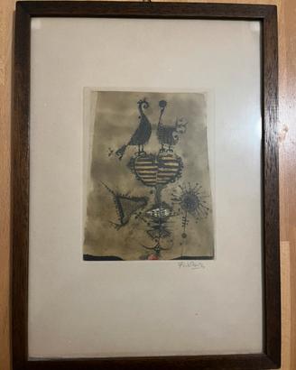 “Deux oiseaux III” di johnny Friedlaender