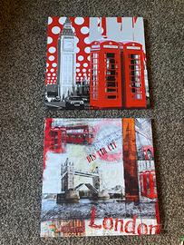 2 quadri London 50x50