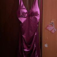 vestito magenta