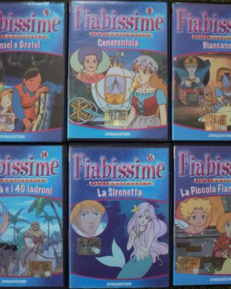 6 DVD Collection serie Fiabissime