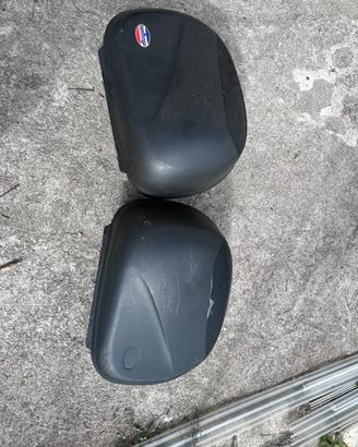 Coppia Bauletti bauletto laterale Borse  nonfango